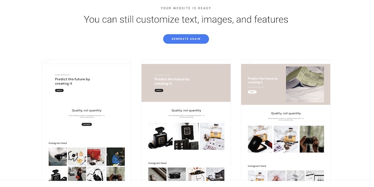 Creador de sitios web hostinger Zyro