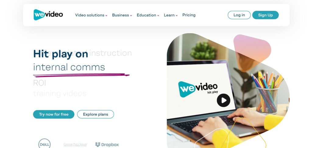 Programas para crear y editar vídeos en línea - WeVideo