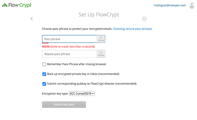 Las mejores extensiones de Chrome de seguridad: FlowCrypt