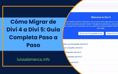Cómo Migrar de Divi 4 a Divi 5: Guía Completa Paso a Paso